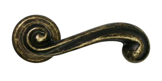 PLAZA, ручка дверная CC-1 OBA, цвет - античная бронза фото купить в Хабаровске