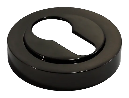 LUX-KH-R2 NIN, накладка на евроцилиндр, цвет - черный никель фото купить Хабаровск