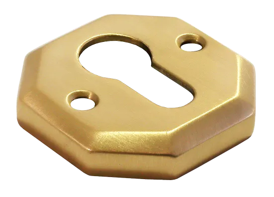 LUX-KH-Y OSA, накладка на евроцилиндр, цвет - матовое золото фото купить Хабаровск
